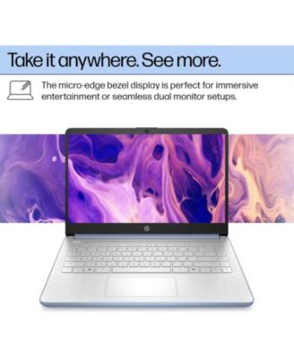Essential 14" Traditional Laptop Intel N-Series 4GB RAM Intel Graphics 128GB eMMC Storage Windows 11 Home 60Hz