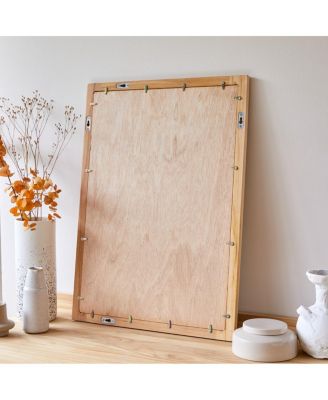 Solid Teak Framed Mirror Bathroom Living Room