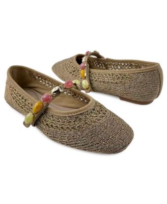Women's Zeta Stones Mary Jane Ballet Flats
