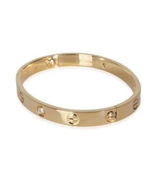 Yellow Gold Diamond Love Bracelet