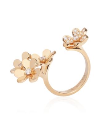 Frivole Between The Finger Ring in 18k Yellow Gold 0.37 CTW