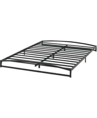 Simple Upholstered Panel Bed Frame, Modern Bed Base with Comfortable Headboard, Multiple Sizes