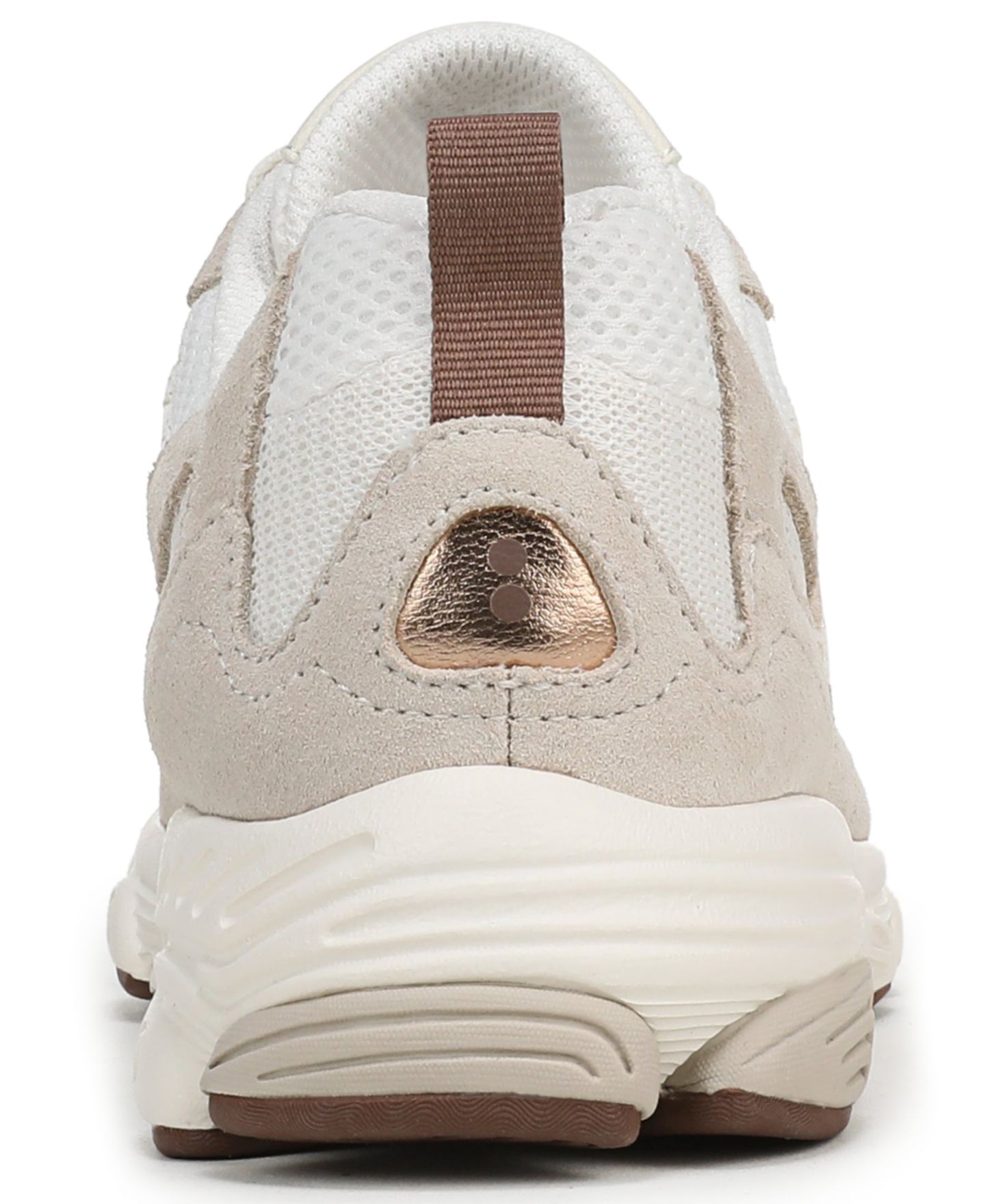 Женские кроссовки Ryka Ultimate X Running Lace-Up, цвет: Пляжный бежевый замшевый / Сетчатый — фото 3