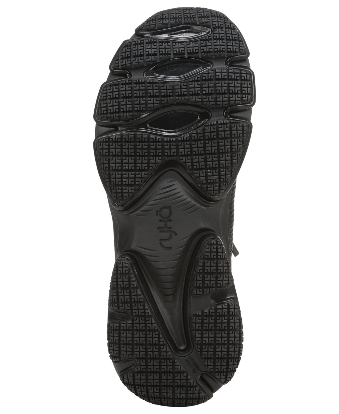 Женские кроссовки Ryka Devotion Slip-On, цвет: Чёрный / Чёрный сетчатый — фото 5