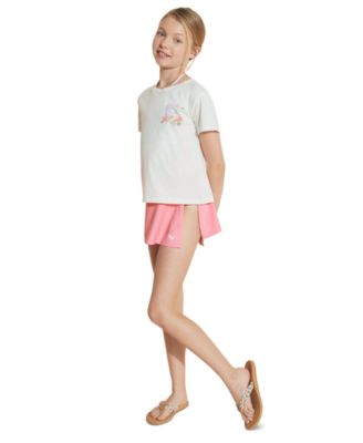 Girls' 7-16 Short-Sleeve Crewneck T-Shirt