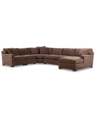 Radley 5-Pc. Fabric Chaise Sectional Sofa