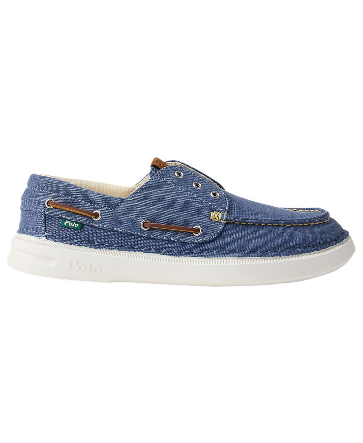 Мужские кроссовки Polo Ralph Lauren Mariner Casual Lace-Up, цвет: Синий — фото 2