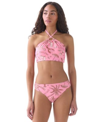 Women's High-Neck Top and High-Cut Bottoms