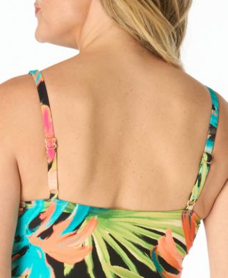 Women's V-Neck Pull-On Affable Tankini Top