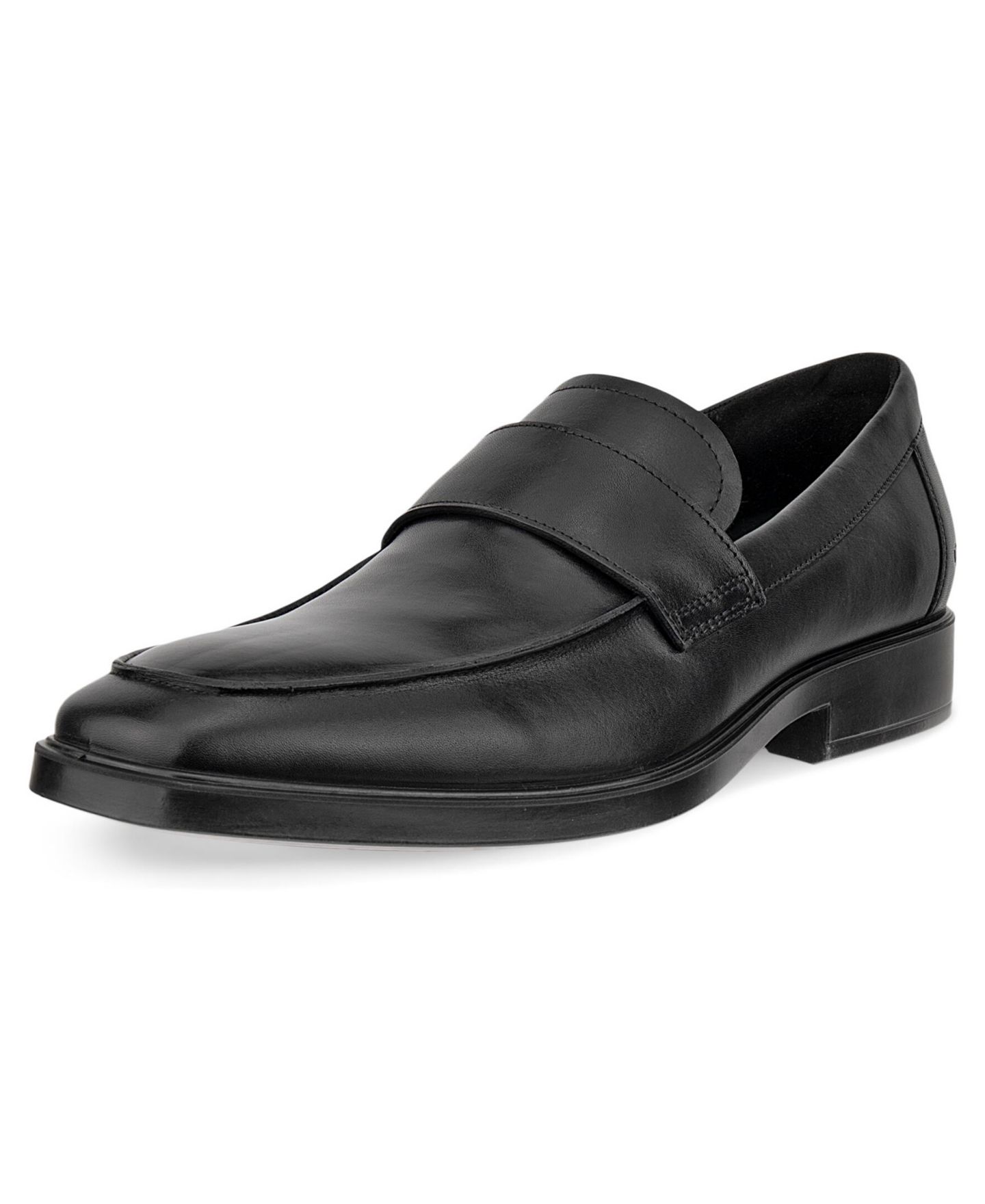 Мужские туфли Ecco Slip-On Penny Strap, цвет: Чёрный — фото 5