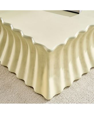 Vintage Fiberglass Coffee Table - No Assembly Required