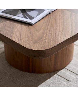 Square Coffee Table, Modern Design for Living Room Use