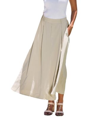 Women's A-Line Silhouette Pull-on Closure Skirt