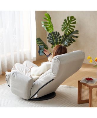 Streamdale  Ergonomic Lounge Chair with Foldable Arms