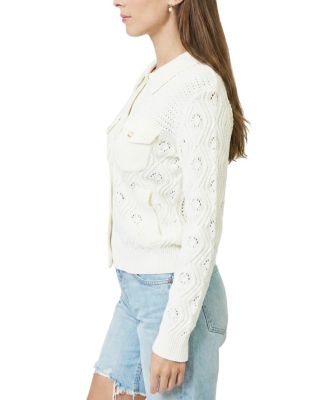Women's Allie Mixed Stitch Button Down Sweater