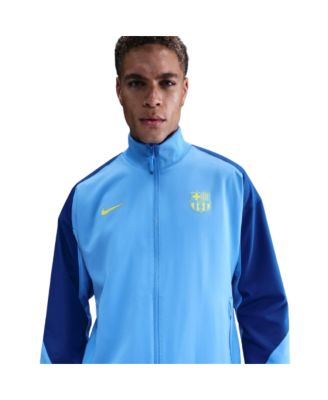 Men's Blue Barcelona Special Edition Strike Anthem Full-Zip Dri-FIT Jacket
