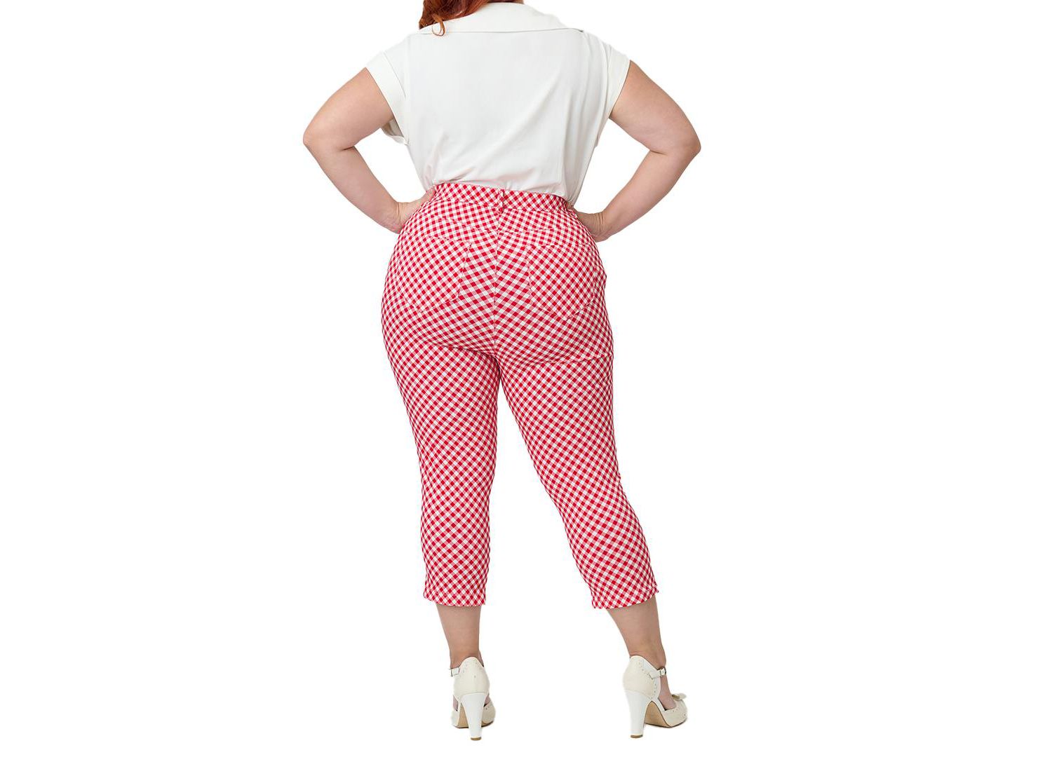 Plus Size Rachelle Capri Pants