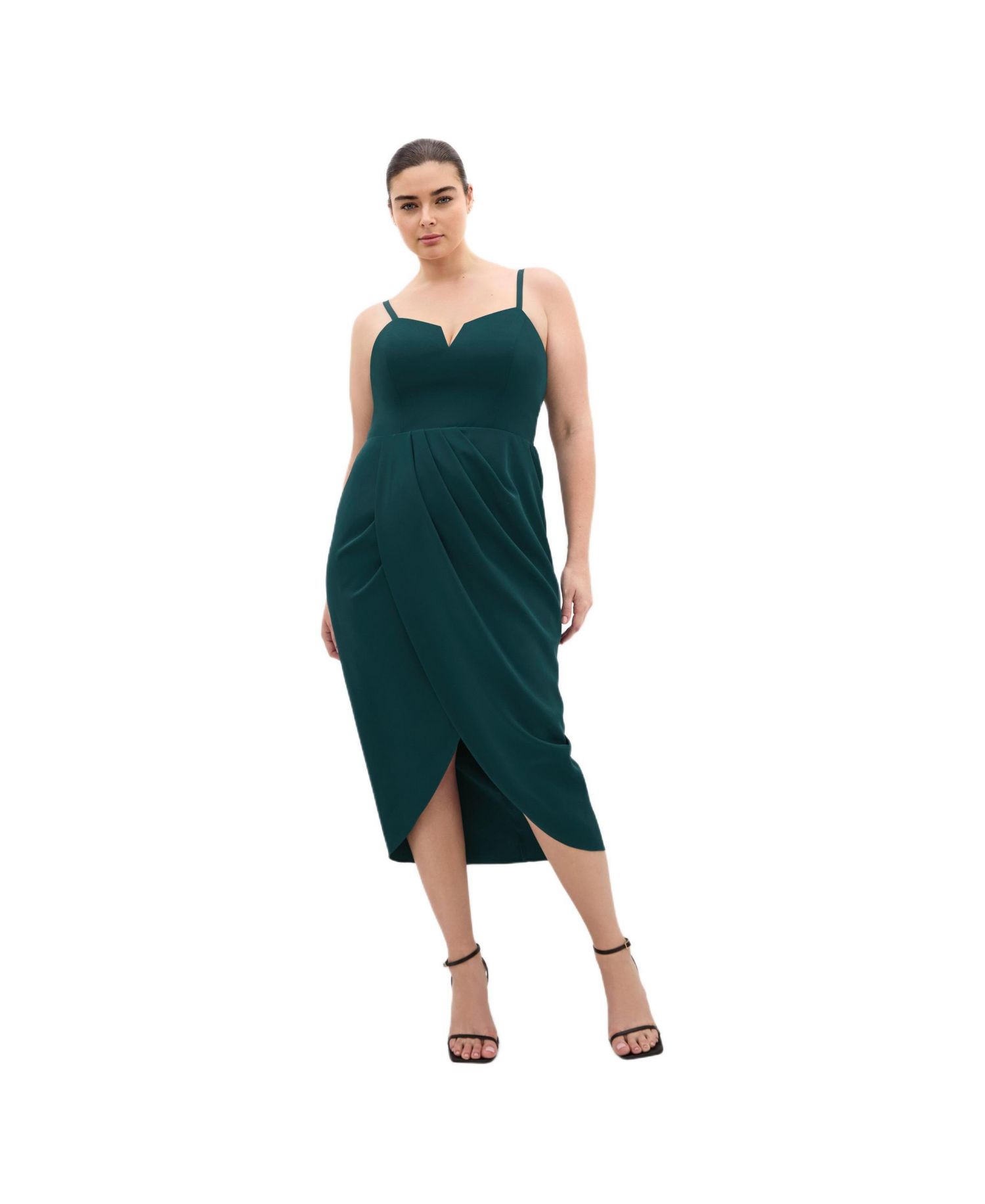 Women's Sassy Tulip Midi Dress