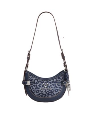 Blake Leopard Belted Hobo Bag