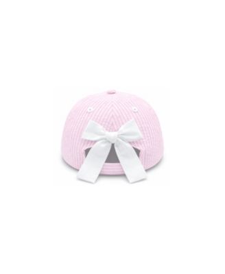 Girls Little/Big Shamrock Bow Baseball Hat