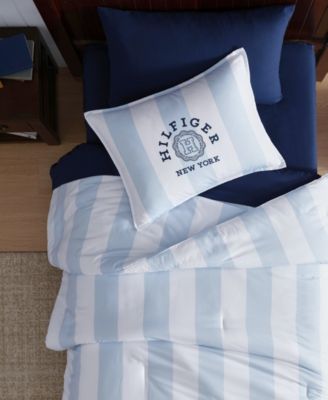 Berkeley Stripe Washed Microfiber 2-Pc. Comforter Set, Twin/Twin XL