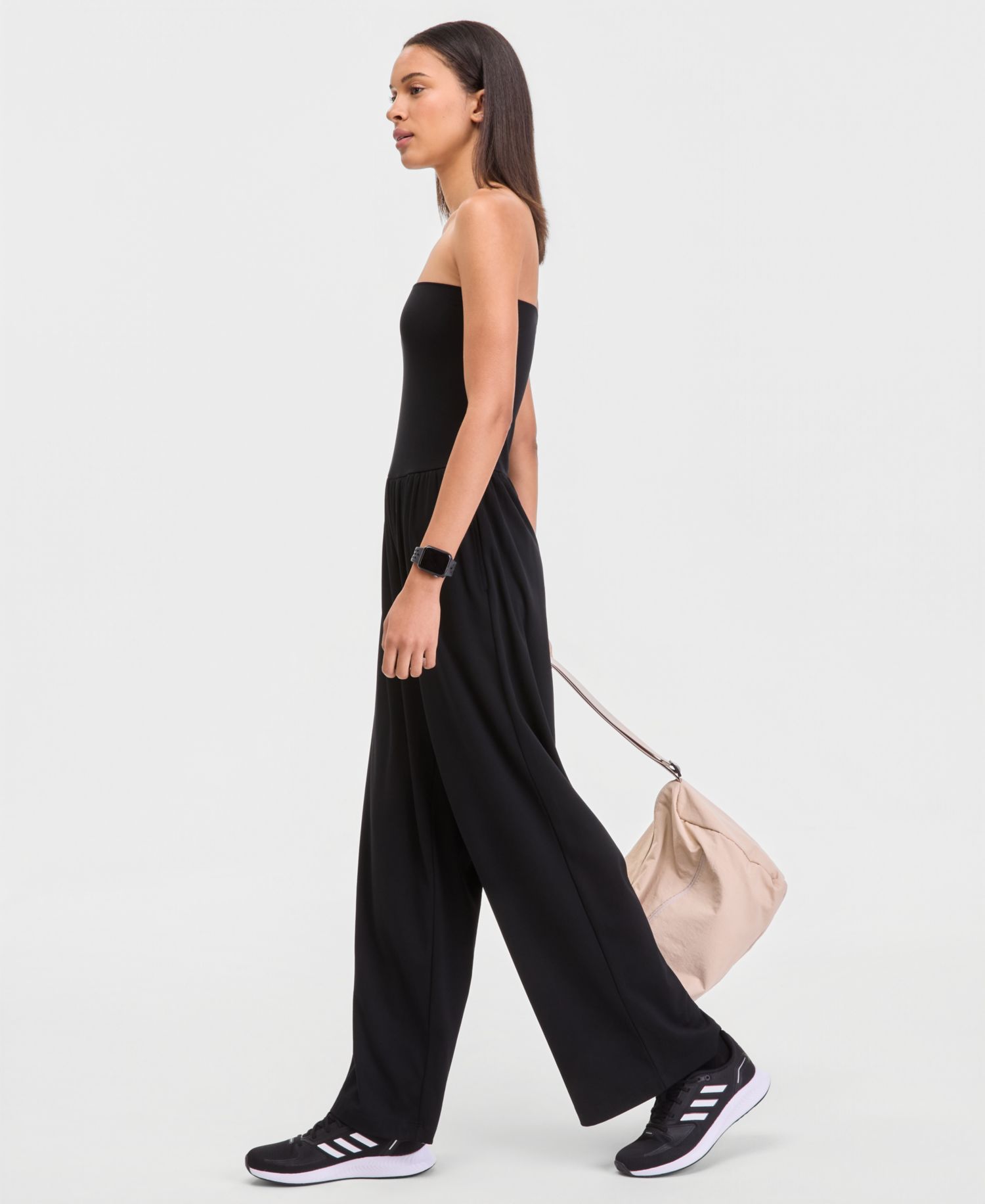 Women's Strapless Convertible Jumpsuit