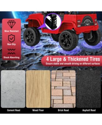 Kids Ride on Truck Car with Parental Remote and Music