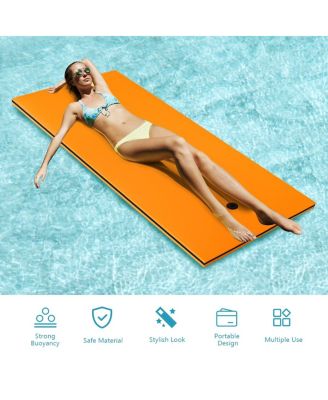 3 layers Tear resistant Relaxing Foam Floating Pad