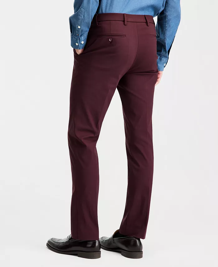 Men's Modern-Fit Stretch Dress Fall Pants - thumbnail 5