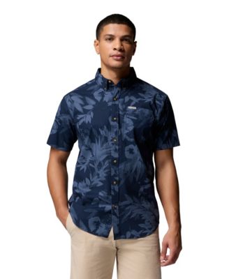Men's Rapid Rivers Printed Short-Sleeve Shirt