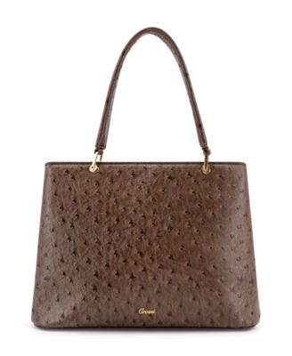 Remi Embossed Bow Medium Satchel Bag
