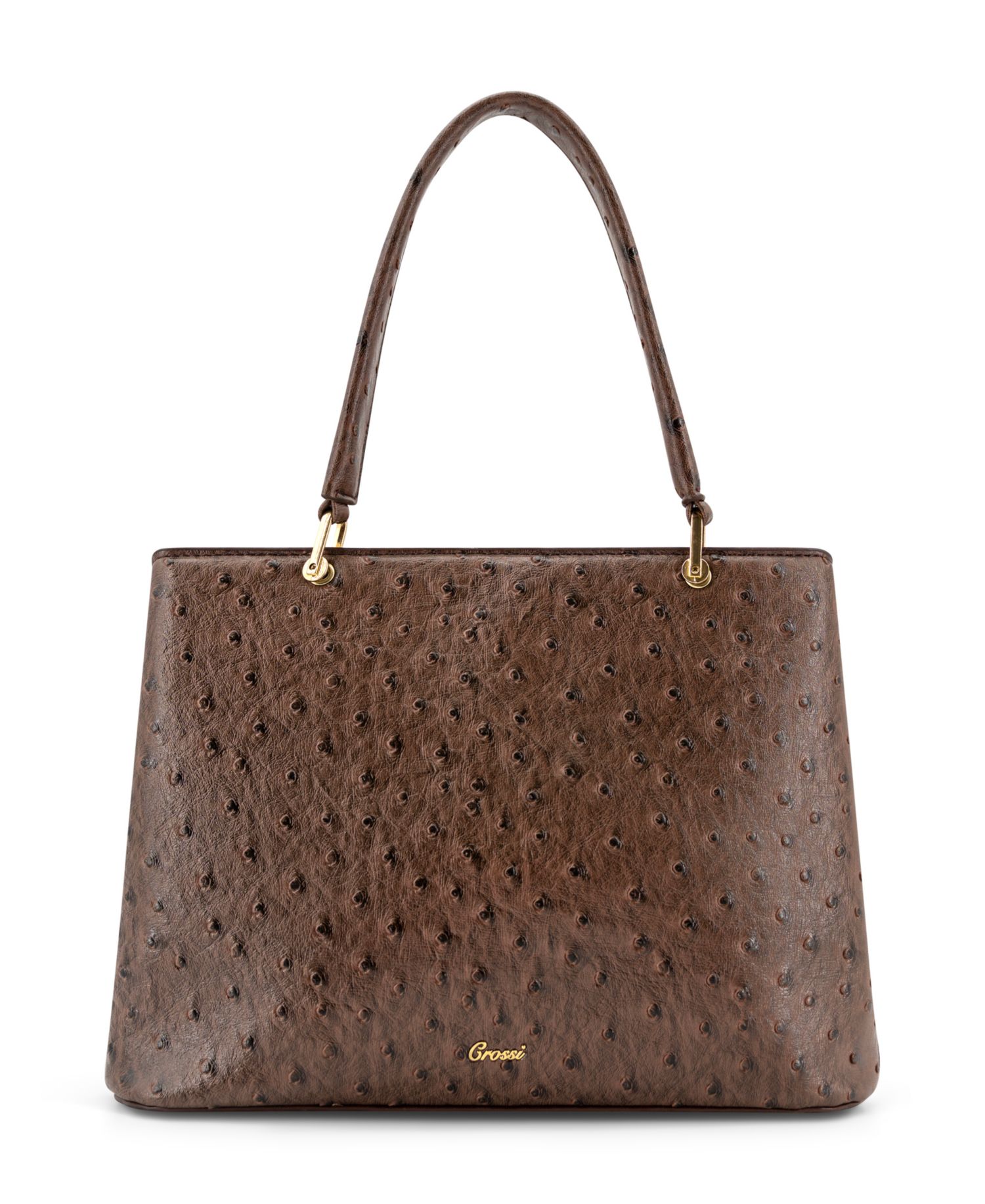 Remi Embossed Bow Medium Satchel Handbag