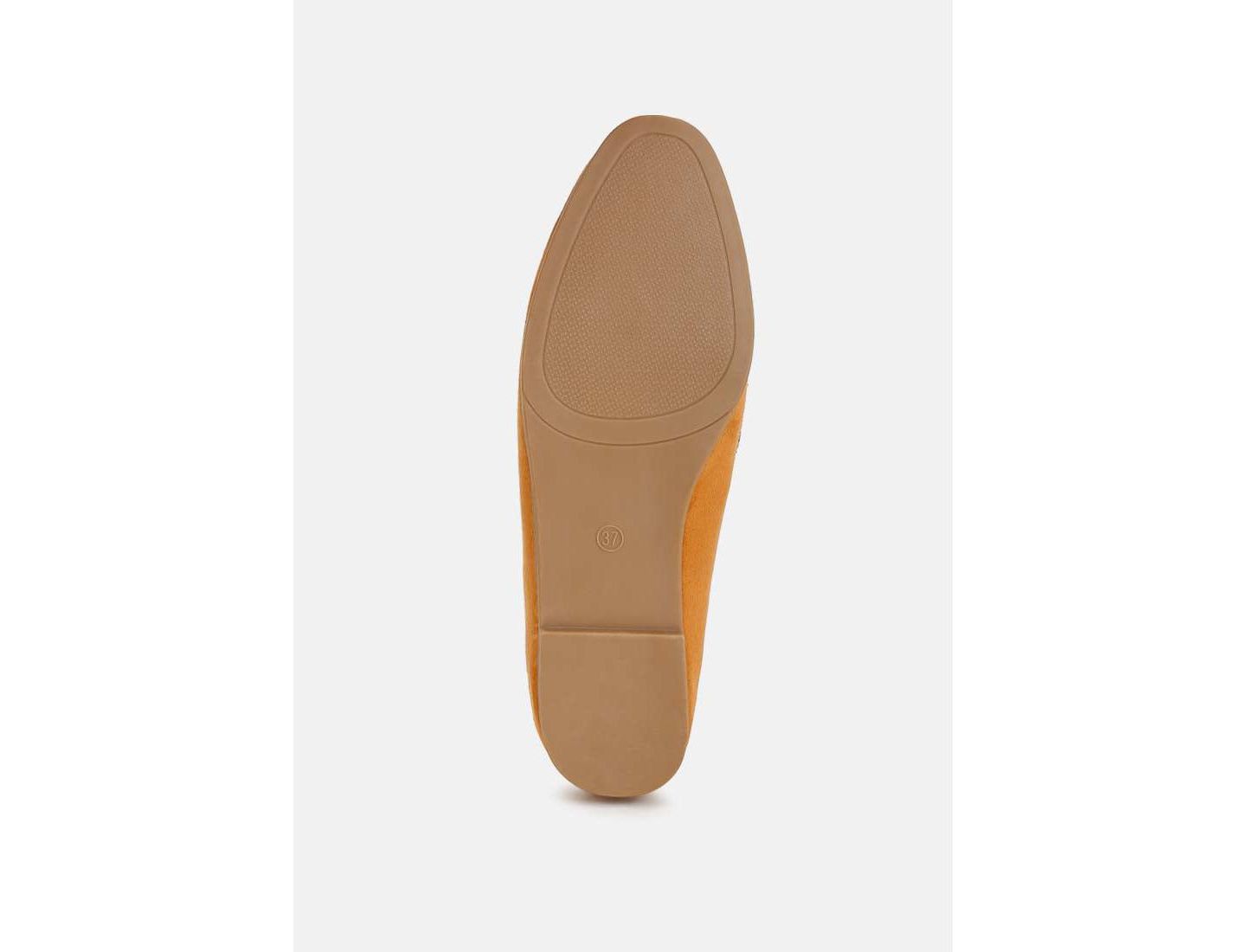Женские туфли Rag & Co Folklore Micro Suede Tassel s, цвет: Бежевый / Хаки — фото 7