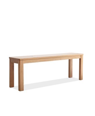 Streamdale Oak Wood for Dining Bench Table Bench for Living Room