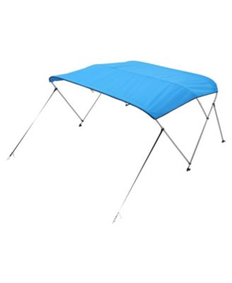 3 Bow Boat Bimini Top 6 Ft with Aluminum Frame