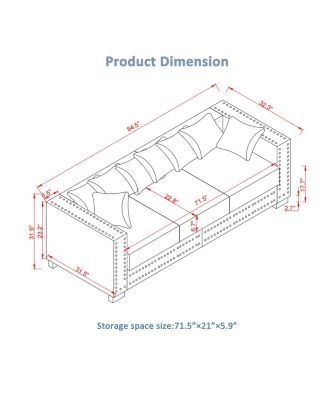 Modern Velvet Sofa 2+3 Seater