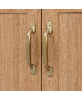 36" Modern Natural Bathroom Vanity with Ceramic Sink, Soft-Close Drawers, Double Door Cabinet, Ample Storage for Bathroom