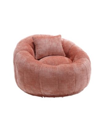 Modern Bean Bag Chair with Ottoman for Adults