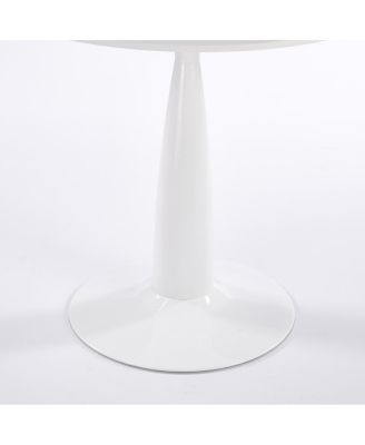 5pcs Dining Set, Metal Leg Table, Mid-Century Dining Table for 4-6 People