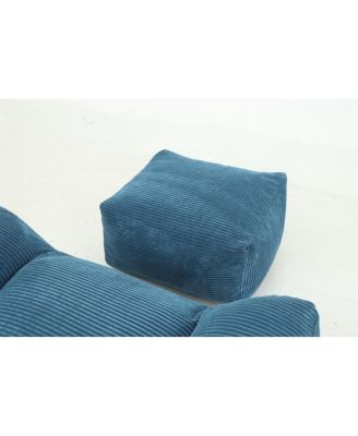  Oversized Comfy Bean Bag Chair for Adults - Lazy Sofa for Bedroom & Dorm