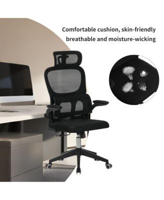 High Back Ergonomic Big & Tall Office Chair w/ 3D Headrest & Lumbar Support