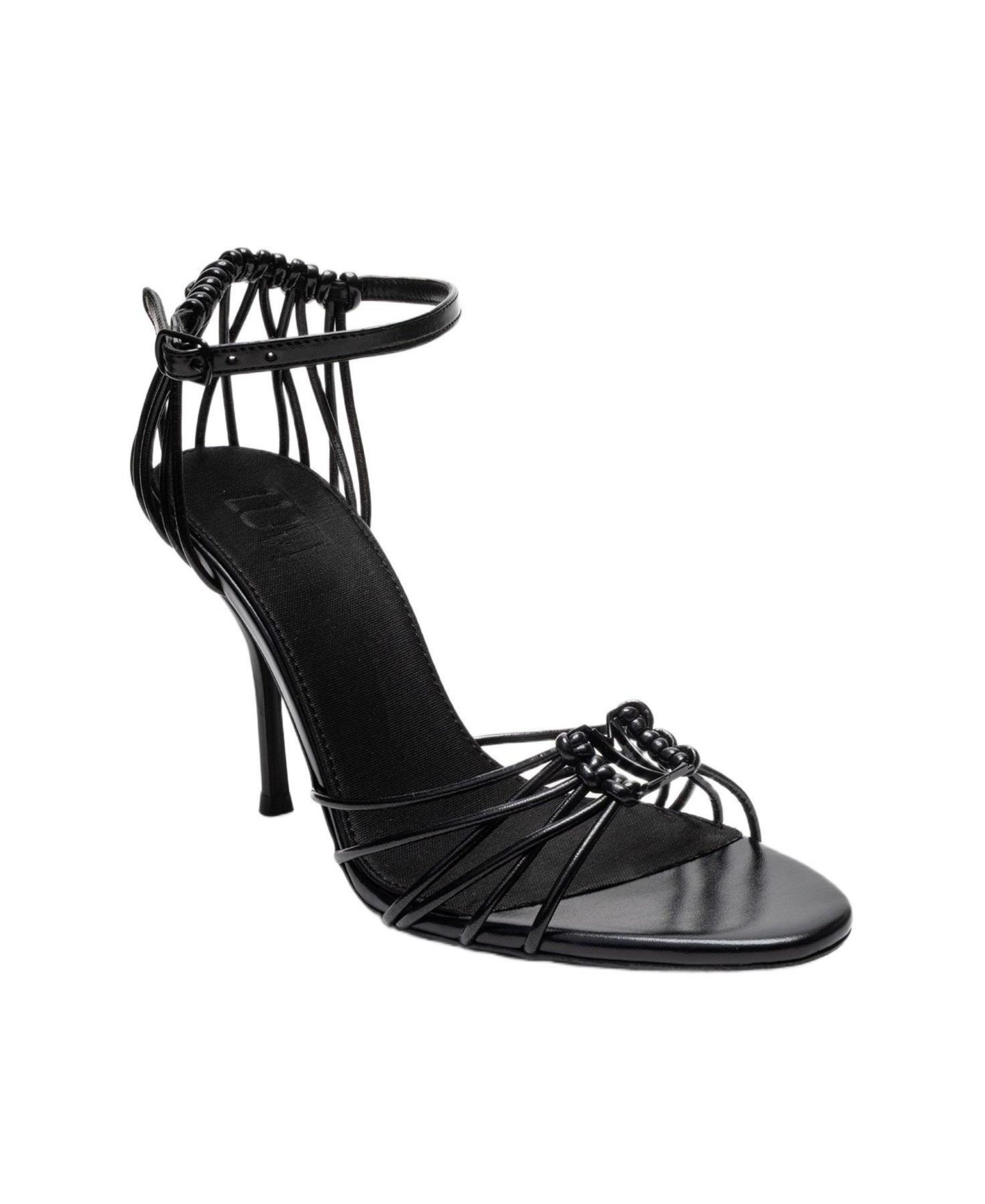 Женские сандалии Prologue Shoes Arona Ankle Strap Stiletto, цвет: Чёрный — фото 1