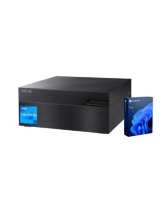 ExpertCenter Mini Desktop Intel Celeron 8GB RAM Intel UHD Graphics 64GB eMMC + 512GB SSD Storage Windows 11 Pro