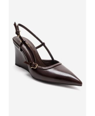 Women's Celia Pointed Toe Wedge Pump