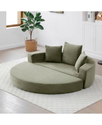 Convertible Sofa Couch Bed, Multi-functional, Adjustable Futon for Apartment