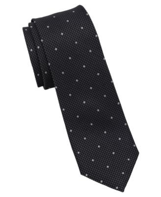 Men's Dotted Slim Tie