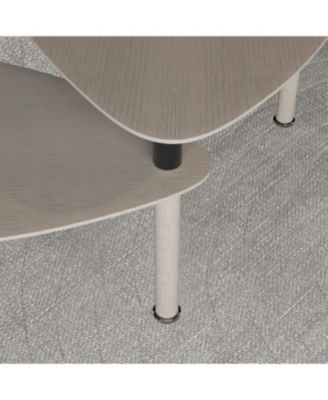 Streamdale 360 Rotatable Coffee Table for Living Room, Solid Wood Legs, Modern Apartment Furniture