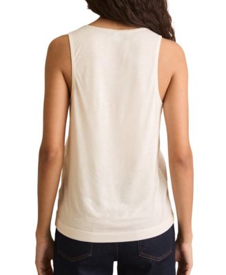 Women's Silk-Front Cami Top