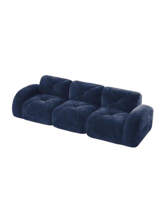 Streamdale Boneless Tufted Velvet Modular Sectional Sofa Couch