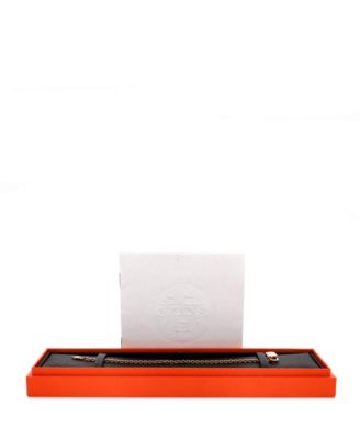 Pre-Owned HERMES Amulettes Cadenas Pendant Bracelet
